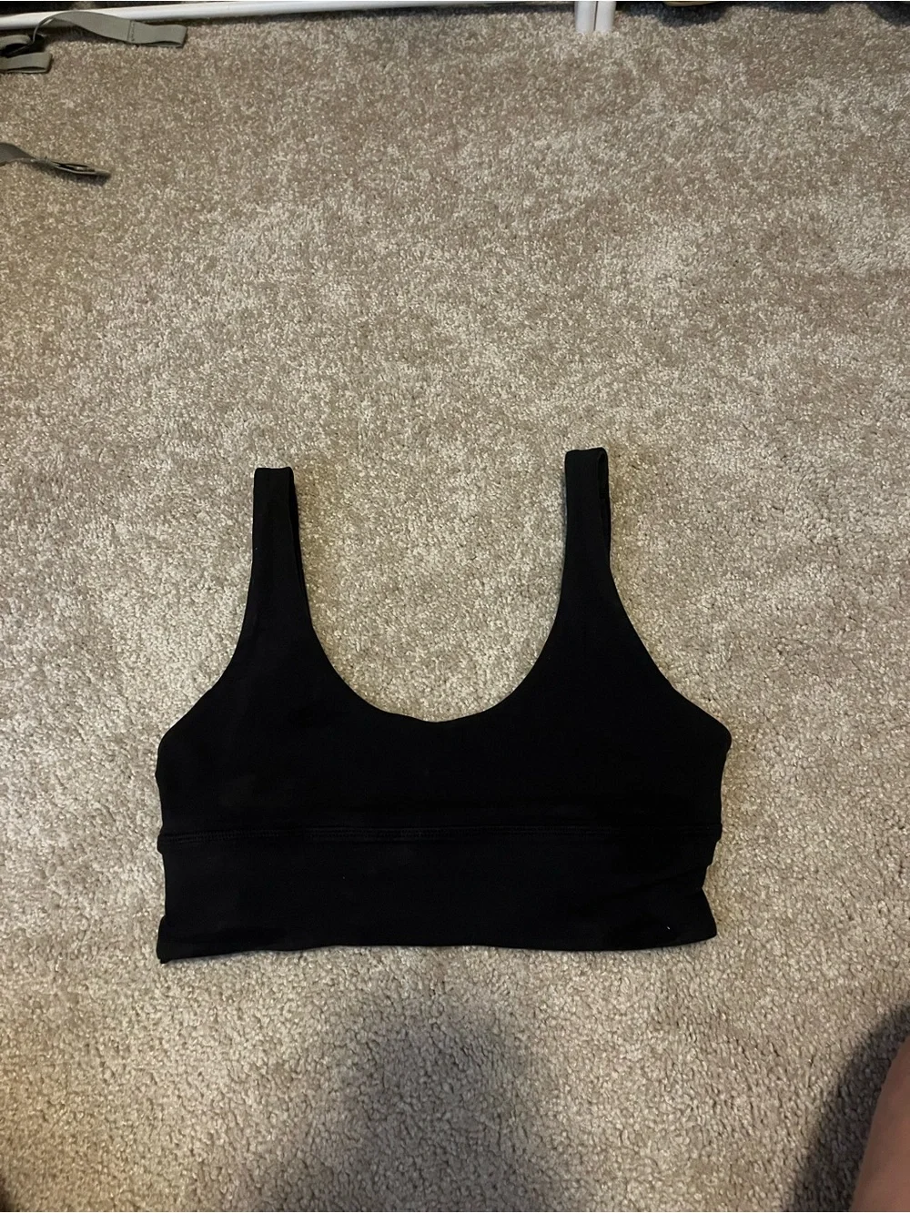 Lululemon reversible Black Camouflage Seamless Scoop Sports Bra